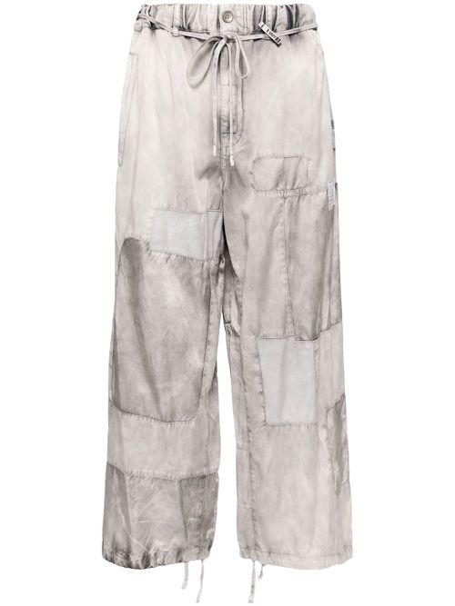 Repair satin pants - Grey