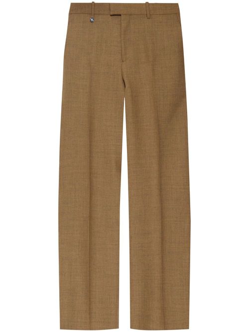 Wool trousers - Brown