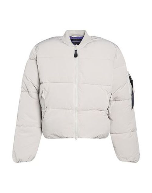 Man Puffer Light grey Size M Nylon, Polyester