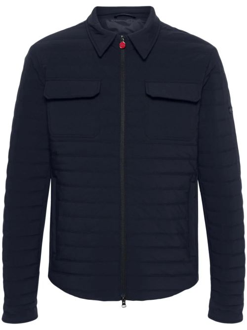 Lightweight Quilted Quilted Jacket — Navy