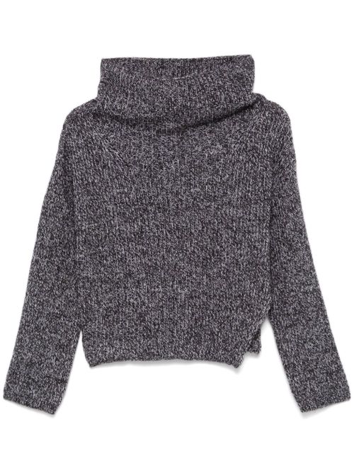 Boat-neck sweater - Grey