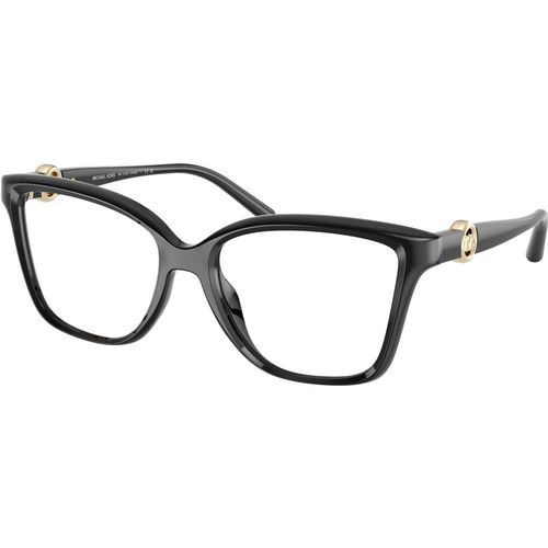 Michael Kors Mujer Michael Kors MK4180U KOBE 3005 Monturas ópticas Inyectado Negro Transparente Cuadrada Norma