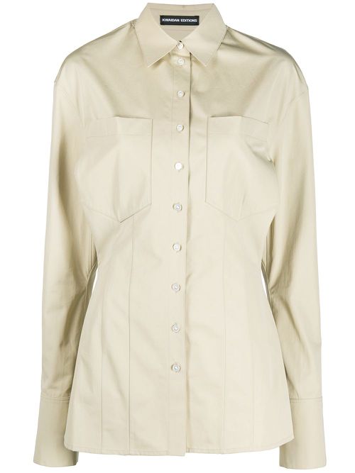 Patch pocket shirt - Neutrals