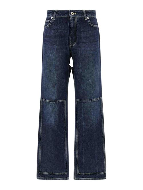 The Blue Cut-Out Jeans