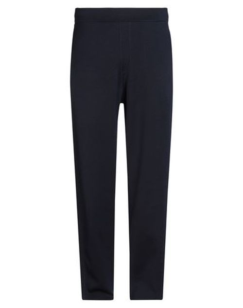 Man Pants Midnight blue Size 42 Cotton, Cashmere, Silk, Polyamide, Elastane