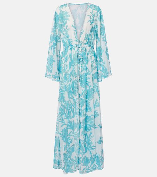 Chloe floral georgette kaftan