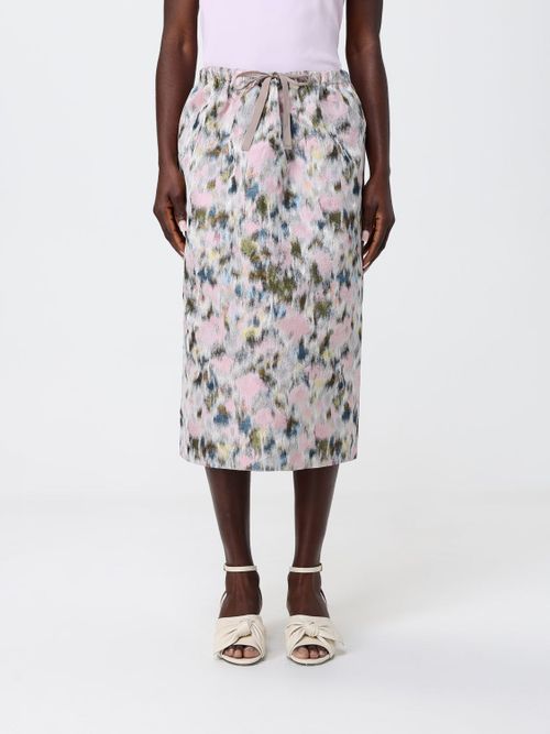 Skirt Woman color Pink