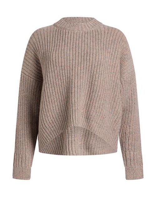 Woman Sweater Light pink Size 6 Baby alpaca wool, Merino Wool
