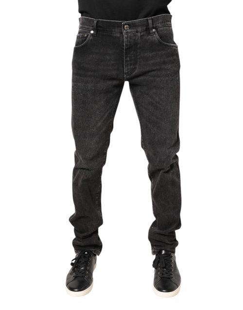 Skinny Denim Jeans — Gray