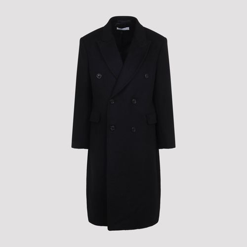 Whale Double-Breasted Peacoat Jacket