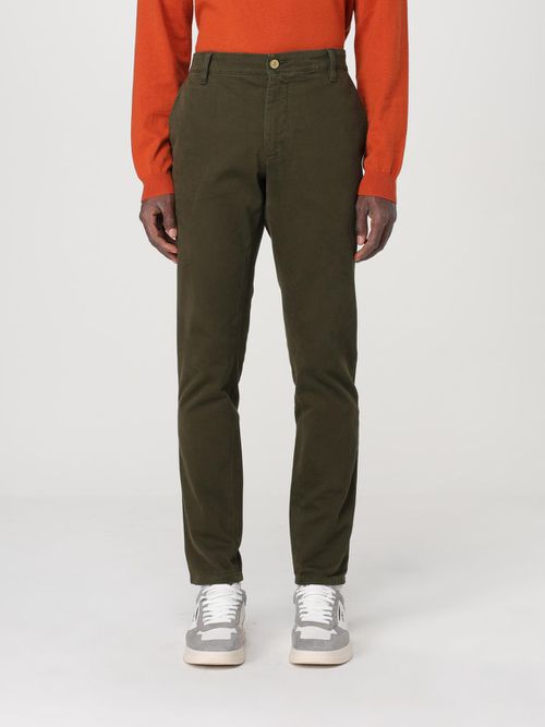 Pants Men color Military
