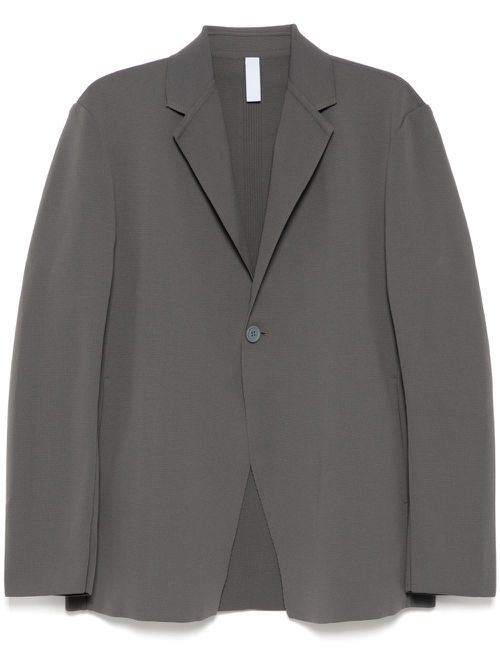 Milan rib tailored jacket - Grey