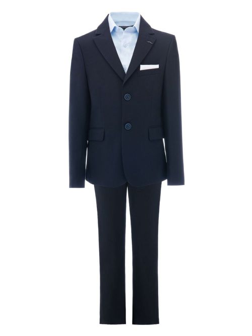 Zain single-breasted suit - Blue
