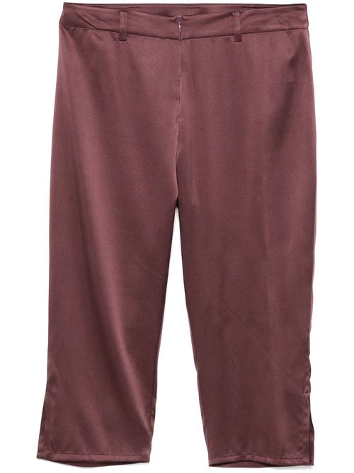 Cropped trousers - Red