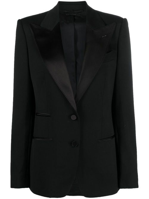 Single-breasted blazer - Black