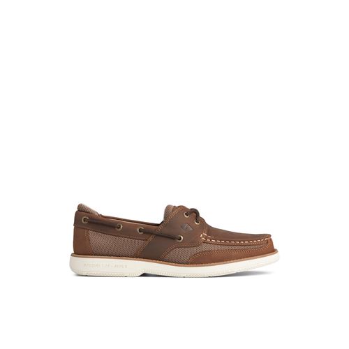 Surveyor 2-Eye Boat Shoe in Dark Brown