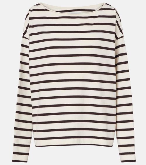 Striped cotton T-shirt