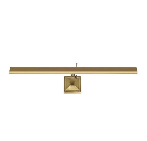 WAC Lighting 120V Hemmingway 24" LED Hard Wired Picture Light in Burnished Brass - PL-LED24-27-BB