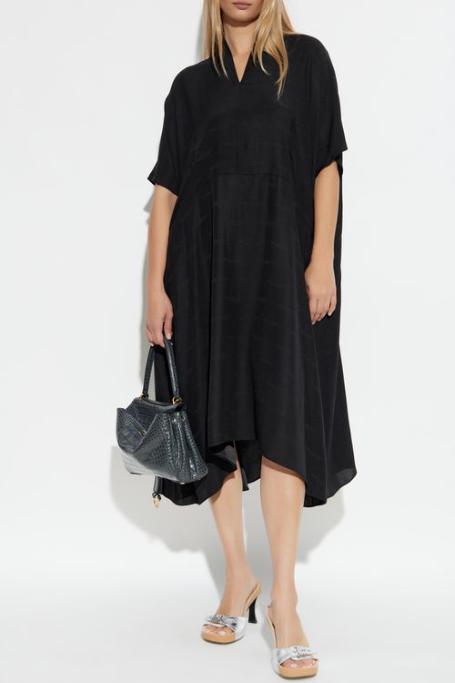 Silk Dress, Women's, Black