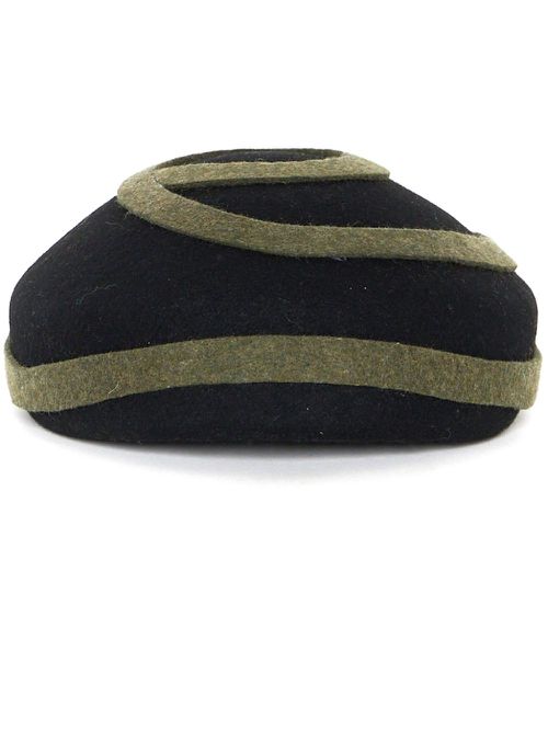 Bibi ribbon-band beret - Green