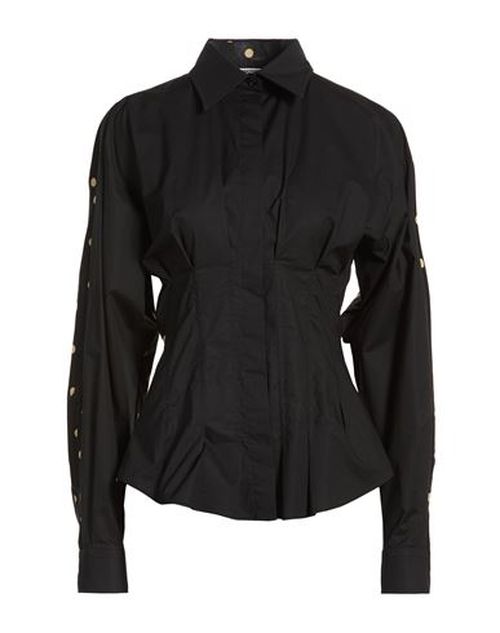 Woman Shirt Black Size 8 Cotton