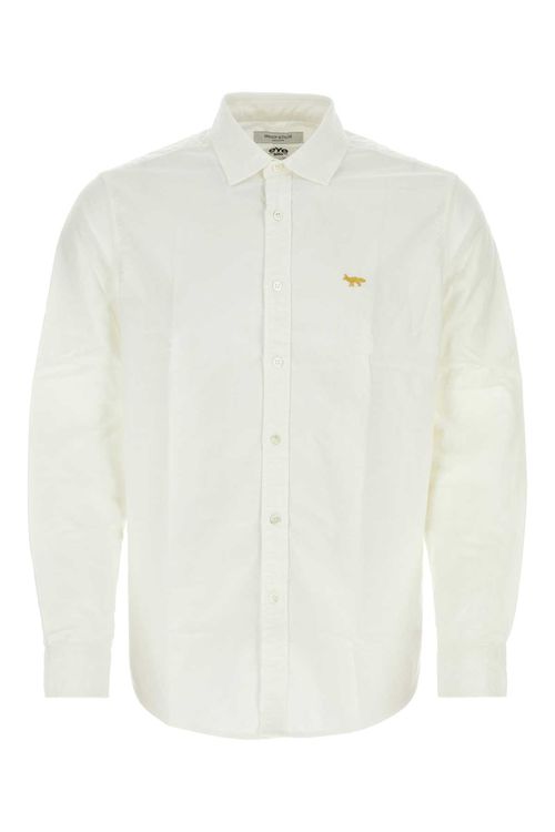 White Poplin X Maison Kitsune Shirt