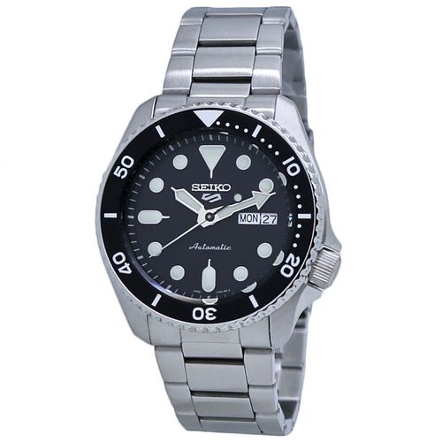 5 Sports Automatic Black Dial Mens Watch SRPD55K1