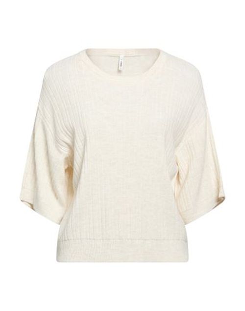 Woman Sweater Ivory Size L Acrylic