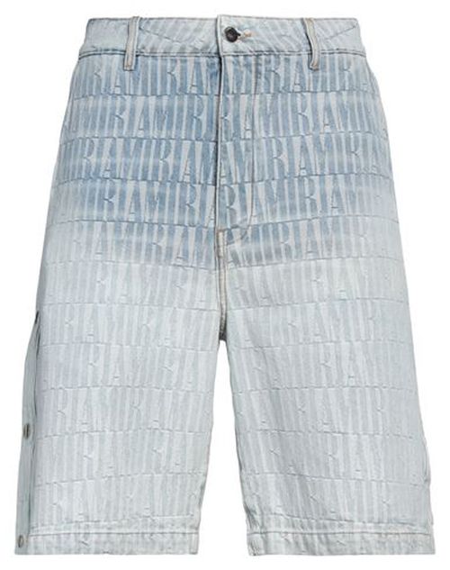 Man Denim shorts Blue