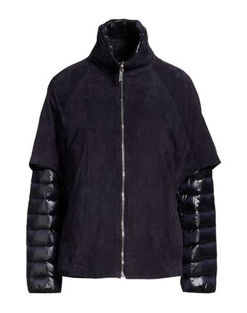 Woman Jacket Midnight blue Size 4 Polyamide
