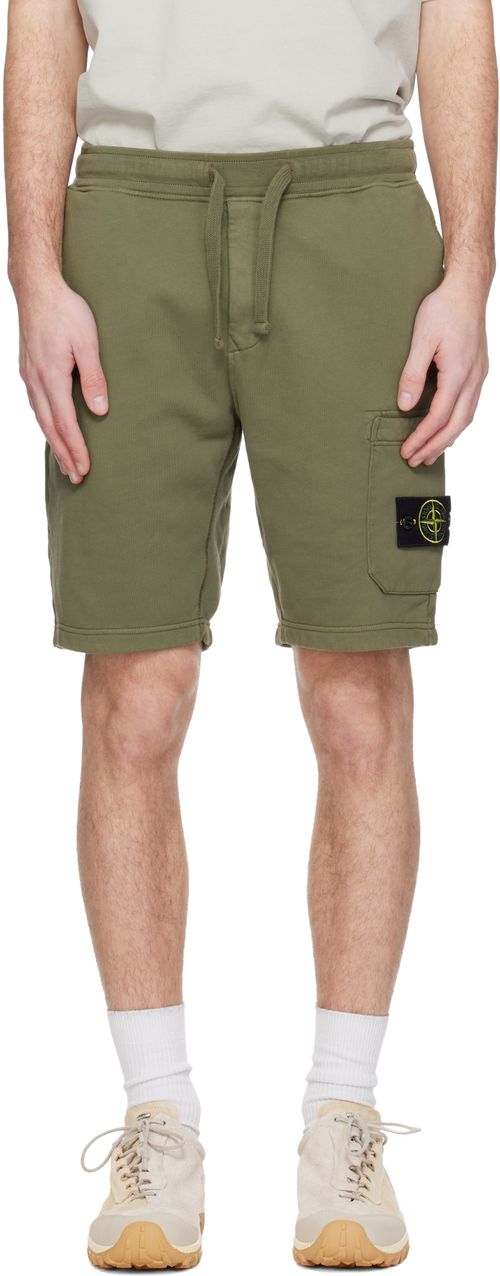 Khaki 6200011 Organic Cotton Fleece Shorts