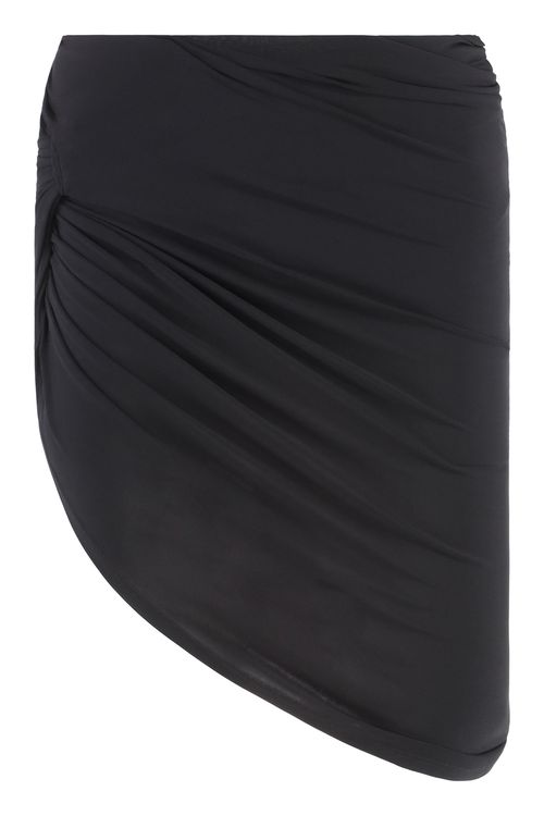 Asymmetric Draped Skirt