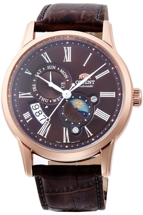 Men's Classic Sun & Moon 42mm Automatic Watch