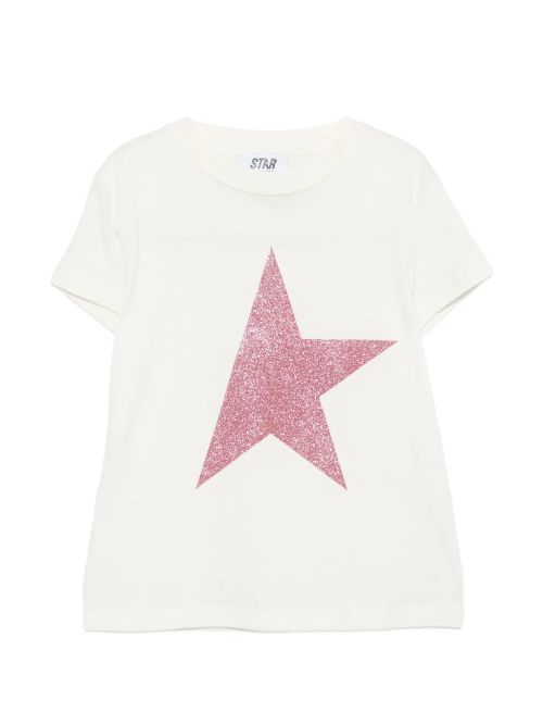 Glitter Star T-Shirt — Off-White