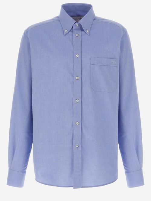 Blue Cotton Shirt