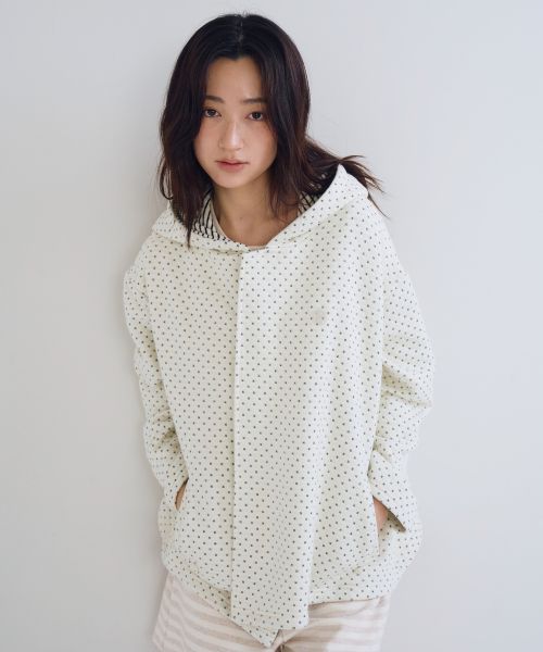 Clover Unbalance Hoodie Zip-Up