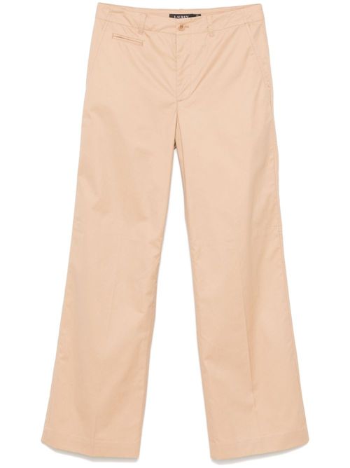 Wide-leg trousers - Neutrals