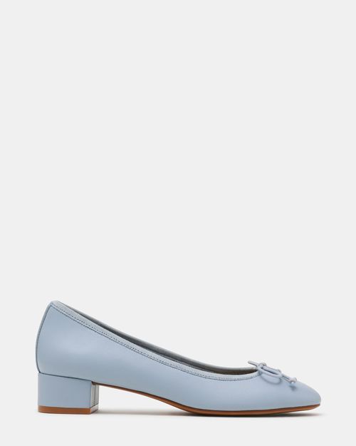 Steve Madden Women's Steffi Ballet Heels - Baby Blue - - Leather