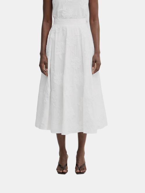 Skirt Woman color White