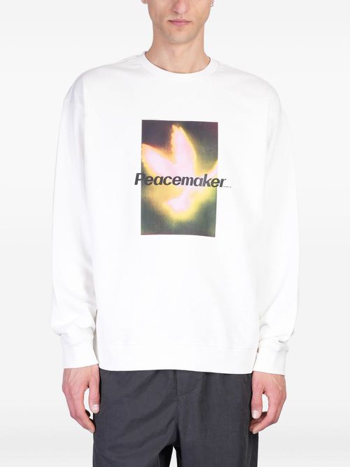 Peacemaker Oamc Bird sweatshirt - White