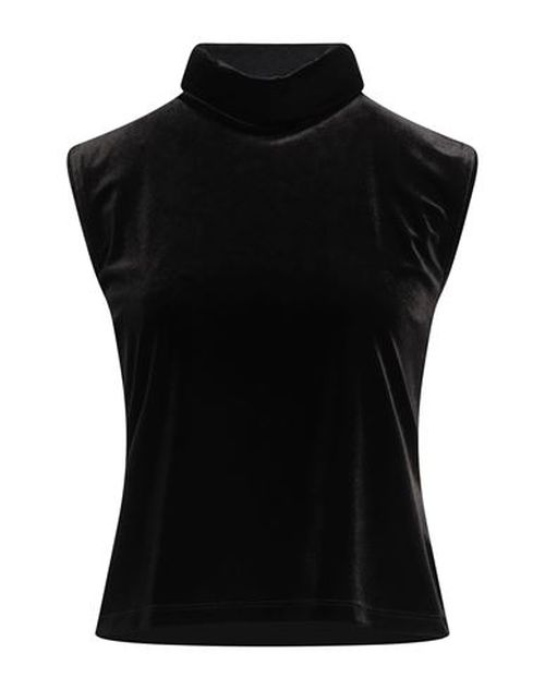 Woman Top Black Size M Polyester, Elastane
