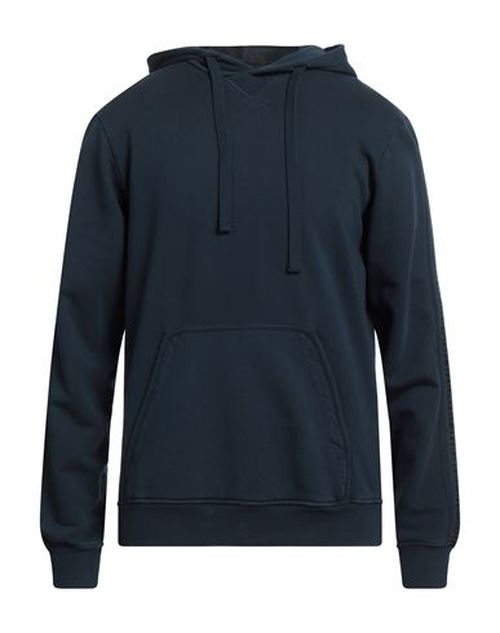 Man Sweatshirt Navy Size XXXL Cotton, Elastane