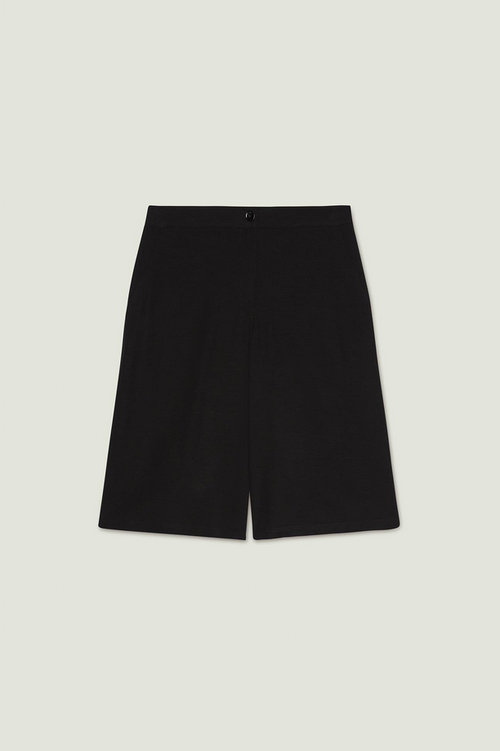 Women's Linen Shorts Black