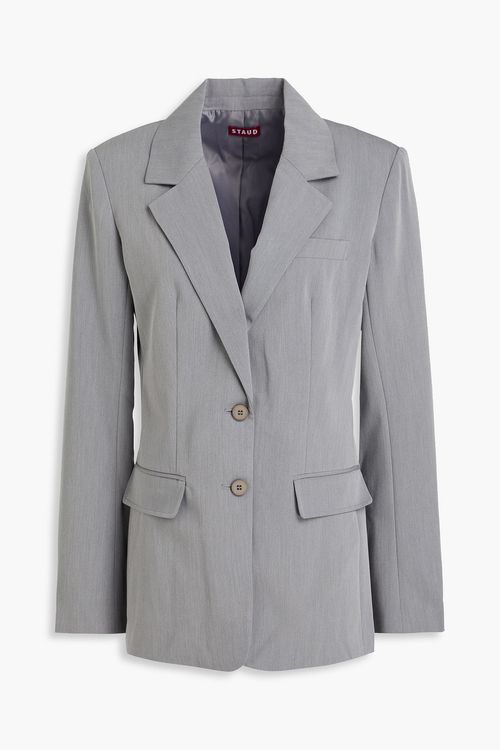 City twill blazer - Gray - XS