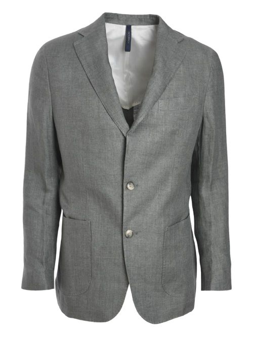 Tombolini linen blazer - Green