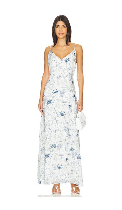 SNDYS Pomelo Maxi Dress in Escapism. M also in