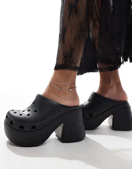 Unisex Siren clogs in black