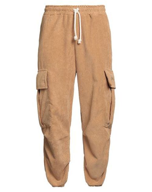 Disclaimer Man Pants Camel Size M Polyester, Polyamide