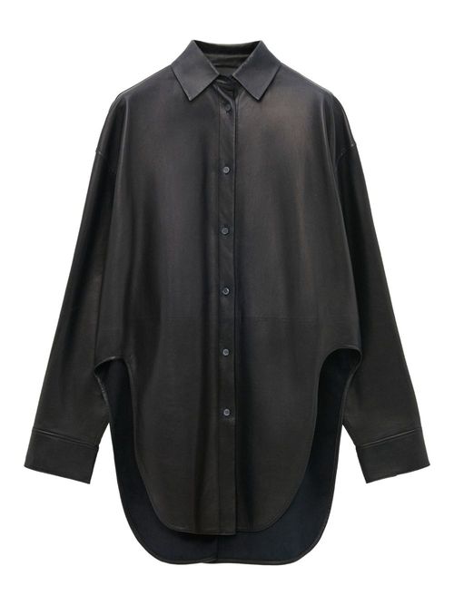 LOEWE- Leather Shirt