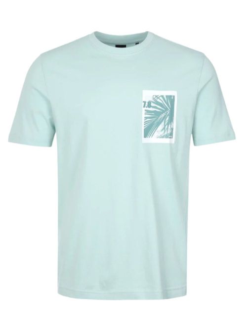 Light Green Graphic T-Shirt